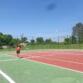 Leçon de tennis