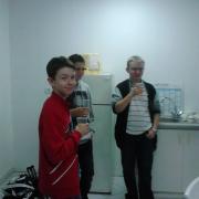 Les jeunes fidèles à leur entraineur